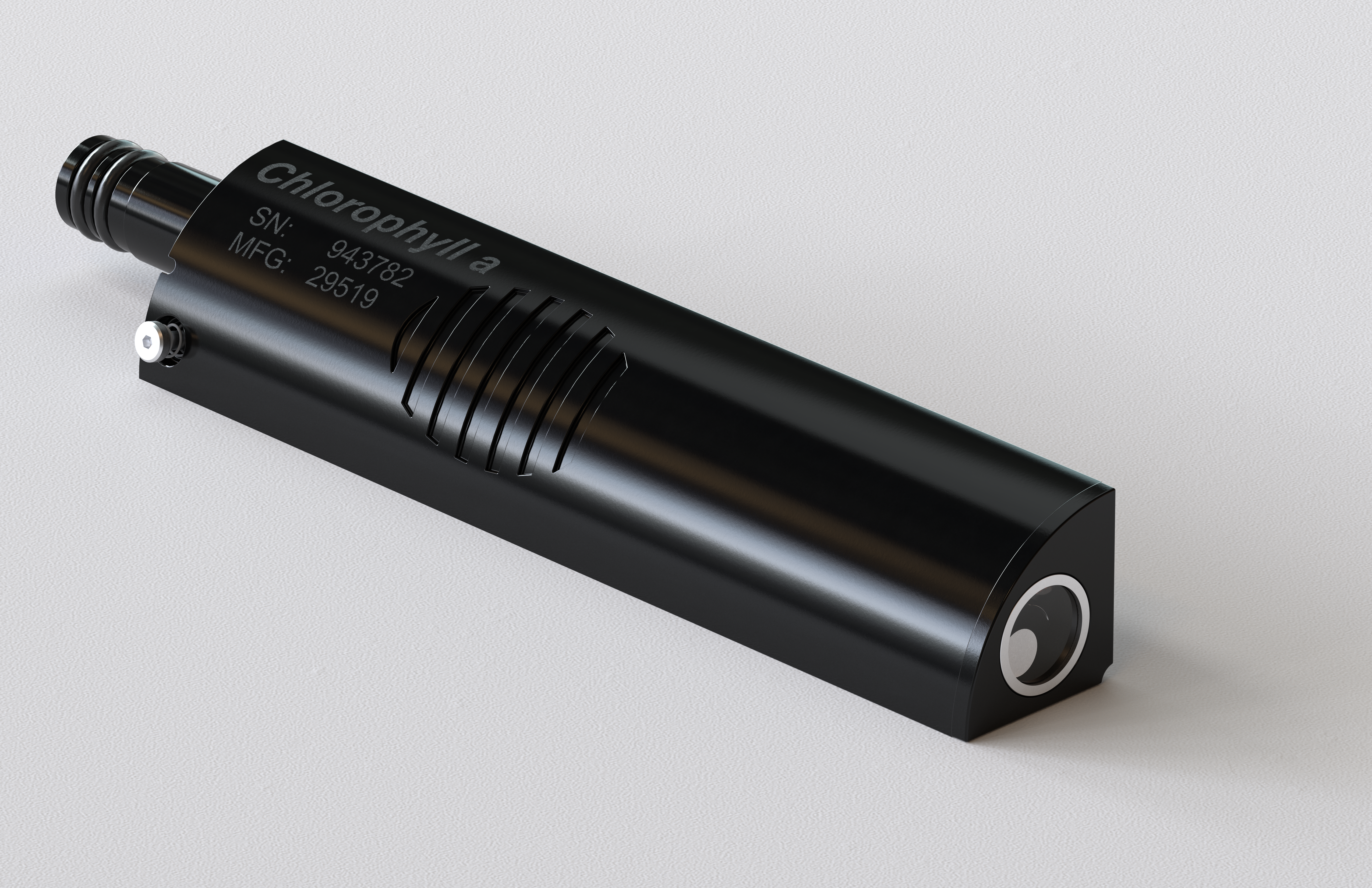 Chlorophyll a sensor that is black